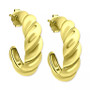 Twist Half Hoop Earrings, Created for Macy's