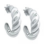 Twist Half Hoop Earrings, Created for Macy's