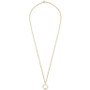 Diamond Circle Pendant Necklace (1/10 ct. t.w.) in 14k Gold, 18" + 2" extender, Created for Macy's