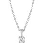 Certified Diamond 18" Pendant Necklace (1/3 ct. t.w.) in 14k White Gold featuring diamonds with the De Beers Code of Origin, Created for Macy's