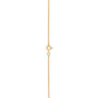 Cubic Cubic Zirconia 18" Pendant Necklace in 14k Gold