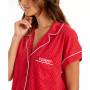 Printed Shirt and Shorts Pajama Set
