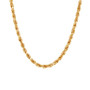 Glitter Rope Link 30" Chain Necklace in 10k Gold