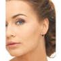 Sapphire Flower Drop Earrings (1/2 ct. t.w.) in Sterling Silver