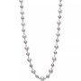 Gray & White Cultured Freshwater Pearl (5-6mm & 7-8mm) Statement Necklace in Sterling Silver, 18" + 2" extender (Also in Pink & White Cultured Freshwater Pearl), Created for Macy's