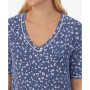Elbow-Length Moisture Wicking Sleep T-Shirt