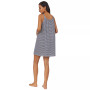 Cotton Knit Double-Strap Nightgown