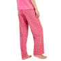 Women's Cotton Printed Drawstring Pajama Pants, Created for Macy's