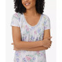 Women's Cap Sleeve Capri 2 Piece Pajama Set