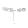 Rectangular Freshwater Pearl (8-9mm) Statement Necklace, 18" + 2" extender