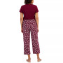 Women's Cotton Printed Cropped Pajama Pants, Created for Macy's
