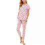 Scoop Neck T-Shirt & Jogger Pants Pajama Set