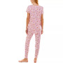 Scoop Neck T-Shirt & Jogger Pants Pajama Set