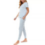 Scoop Neck T-Shirt & Jogger Pants Pajama Set