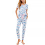 Scoop Neck T-Shirt & Jogger Pants Pajama Set