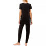 Scoop Neck T-Shirt & Jogger Pants Pajama Set