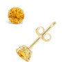 Citrine (7/8 ct. t.w.) Stud Earrings in 14K Yellow Gold