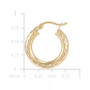 Textured Tube Small Hoop Earrings, 20mm, Created for Macy's