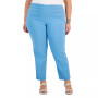 Plus Size Tummy Control Pull-On Slim-Leg Pants, Created for Macy's