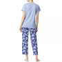 Women's Sleepwell Pajama skimmer set with Temperature Regulating Technology