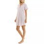 Women's Printed Notched-Collar Sleepshirt