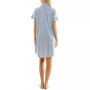 Women's Printed Notched-Collar Sleepshirt