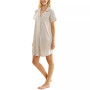 Women's Printed Notched-Collar Sleepshirt