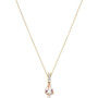 Morganite (1 ct. t.w.) & Diamond (1/10 ct. t.w.) 16" Pendant Necklace in 14k Gold