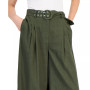 Petite Belted Wide-Leg Pants, Created for Macy's