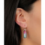Colorful Crystal Drop Earrings in Sterling Silver, Created for Macy's