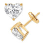 Certified Lab Grown Diamond Heart-Cut Stud Earrings (4 ct. t.w.) in 14k Gold