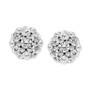 Diamond Cluster Stud Earrings (1/5 ct. t.w.) in 14k White Gold