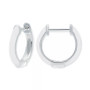 Enamel Small Huggie Hoop Earrings, 0.59", Created for Macy's
