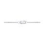 Diamond Halo 18" Pendant Necklace (1/5 ct. t.w.) in 14k White Gold