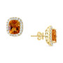 EFFY® Citrine (5-7/8 ct. t.w.) & Diamond (1 ct. t.w.) Earrings in 14k Yellow Gold