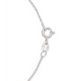 Pink Cultured Button Freshwater Pearl (6 mm) & Mother-of-Pearl (19-1/2 mm) 18" Pendant Necklace in Sterling Silver