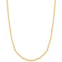 Faceted Bead 18" Collar Necklace in 10k Gold