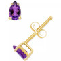 Amethyst Pear Stud Earrings (3/8 ct. t.w.) in 14k Gold