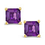 Amethyst (1-9/10 ct. t.w.) Stud Earrings in 14K Yellow Gold