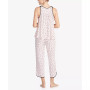 Women's Sleeveless Modal Knit Capri Pajama Set