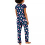 Women's Lace-Trim Printed Pajama Set, Created for Macy's
