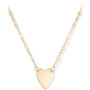 Polished Heart 18" Pendant Necklace in 10k Gold