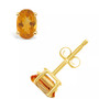 Citrine (7/8 ct. t.w.) Stud Earrings in 14K Yellow Gold or 14K White Gold