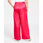 Women's Satin High-Rise Pull-On Pants, Created for Macy's