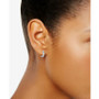 Diamond Twist Hoop Earrings (1/5 ct. t.w.) in 14k White Gold