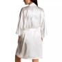 'Mrs' Satin Wrap Bridal Robe, Chemise Nightgown Set