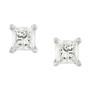 Diamond Princess Stud Earrings (1/2 ct. t.w.) in 14k White Gold