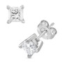 Diamond Princess Stud Earrings (1/2 ct. t.w.) in 14k White Gold