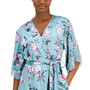 INC International Concepts Women's Belted Floral Robe, Created for Macy's