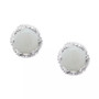 Aquamarine Stud Earrings (3/4 ct. t.w.) in Sterling Silver (Also in Opal)